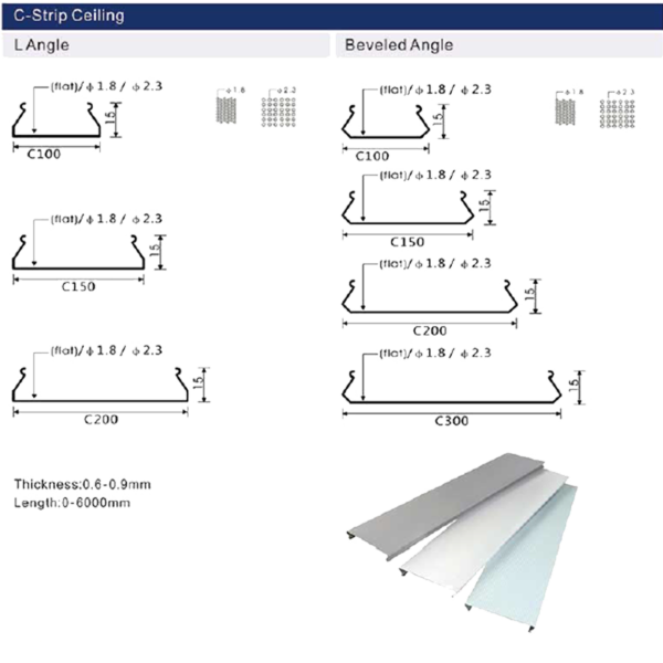 STRIP CEILING - PT. Refcor Daya Teknologi (Refcortech)